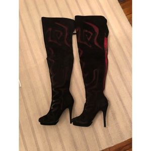 SOLD!!! Charles Jourdan over the knee boots